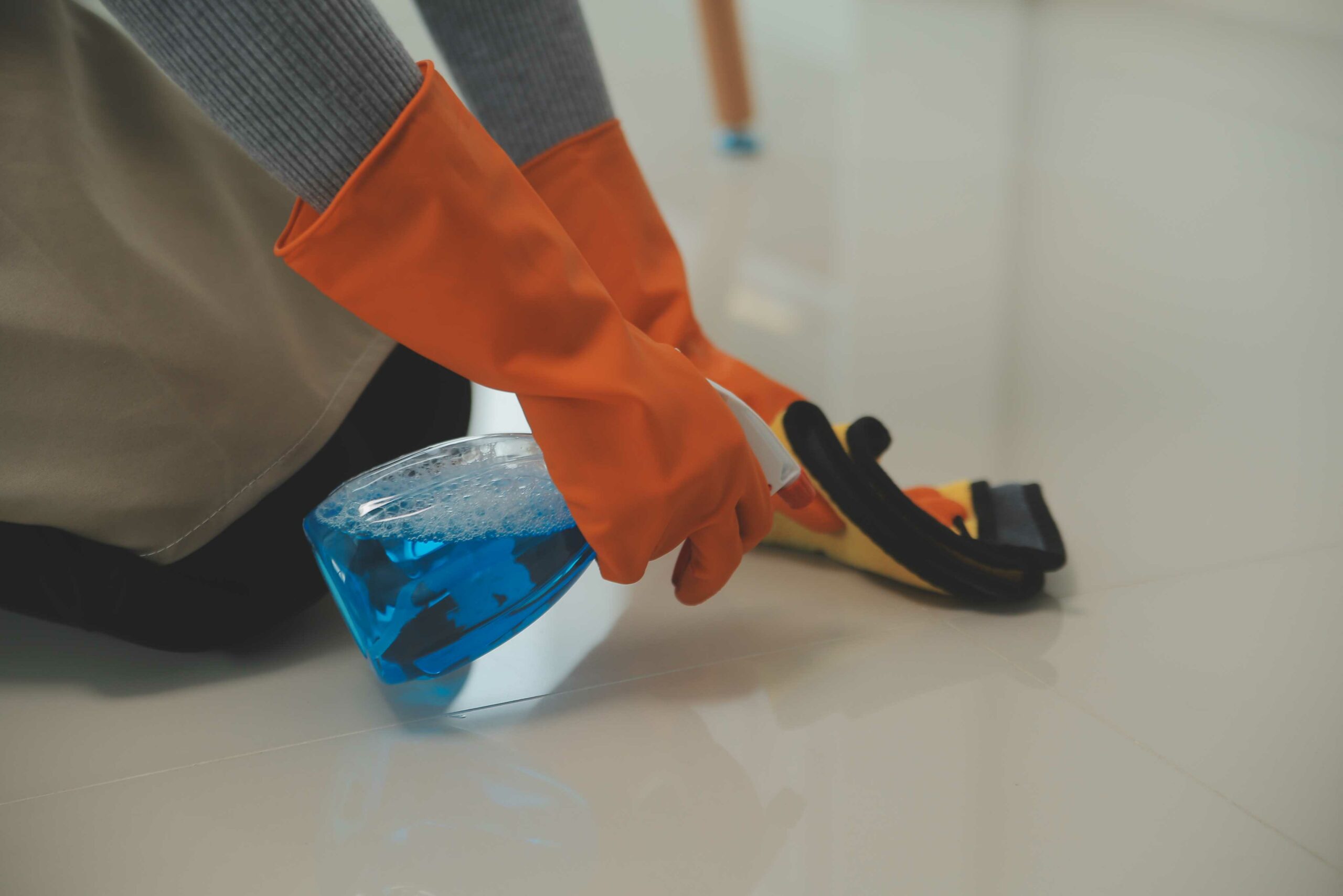 Final Floor Scrub & Defect Check